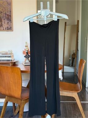 & Other Stories - Women's Black Wide-Leg Pants